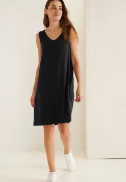 Shirtkleid In Unifarbe