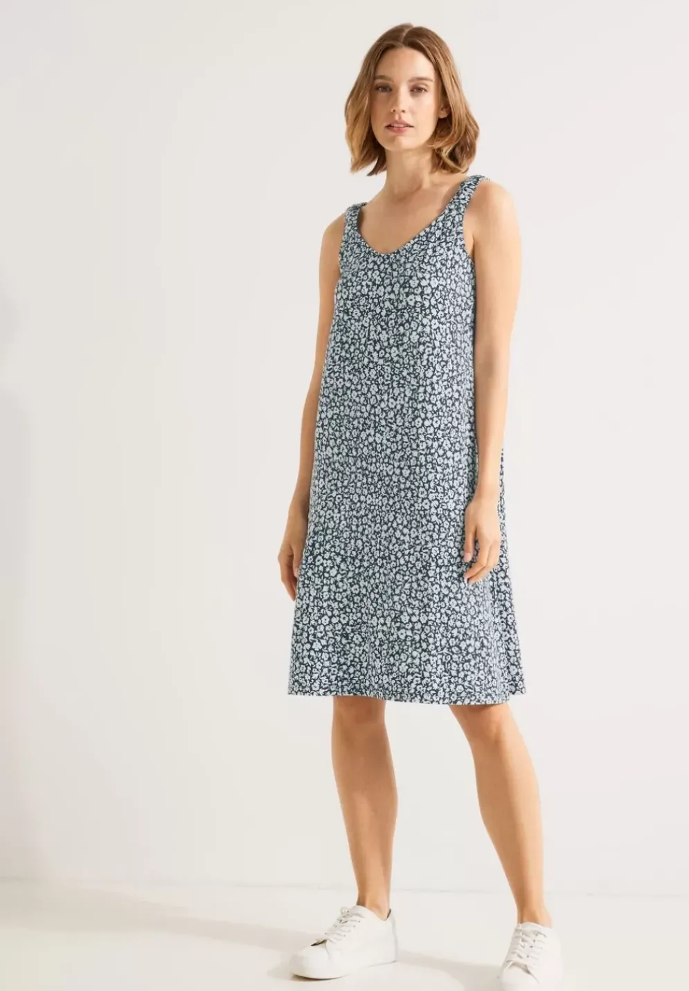 Shirtkleid Mit Blumenprint