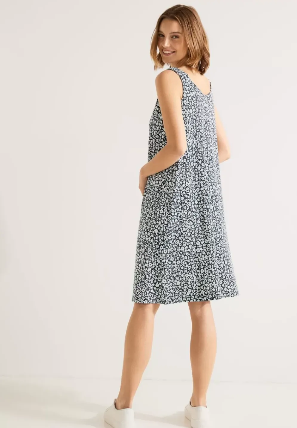 Shirtkleid Mit Blumenprint