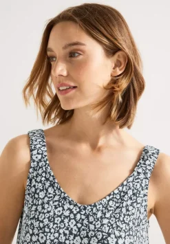 Shirtkleid Mit Blumenprint