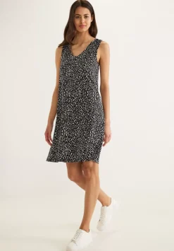 Shirtkleid Mit Minimalprint