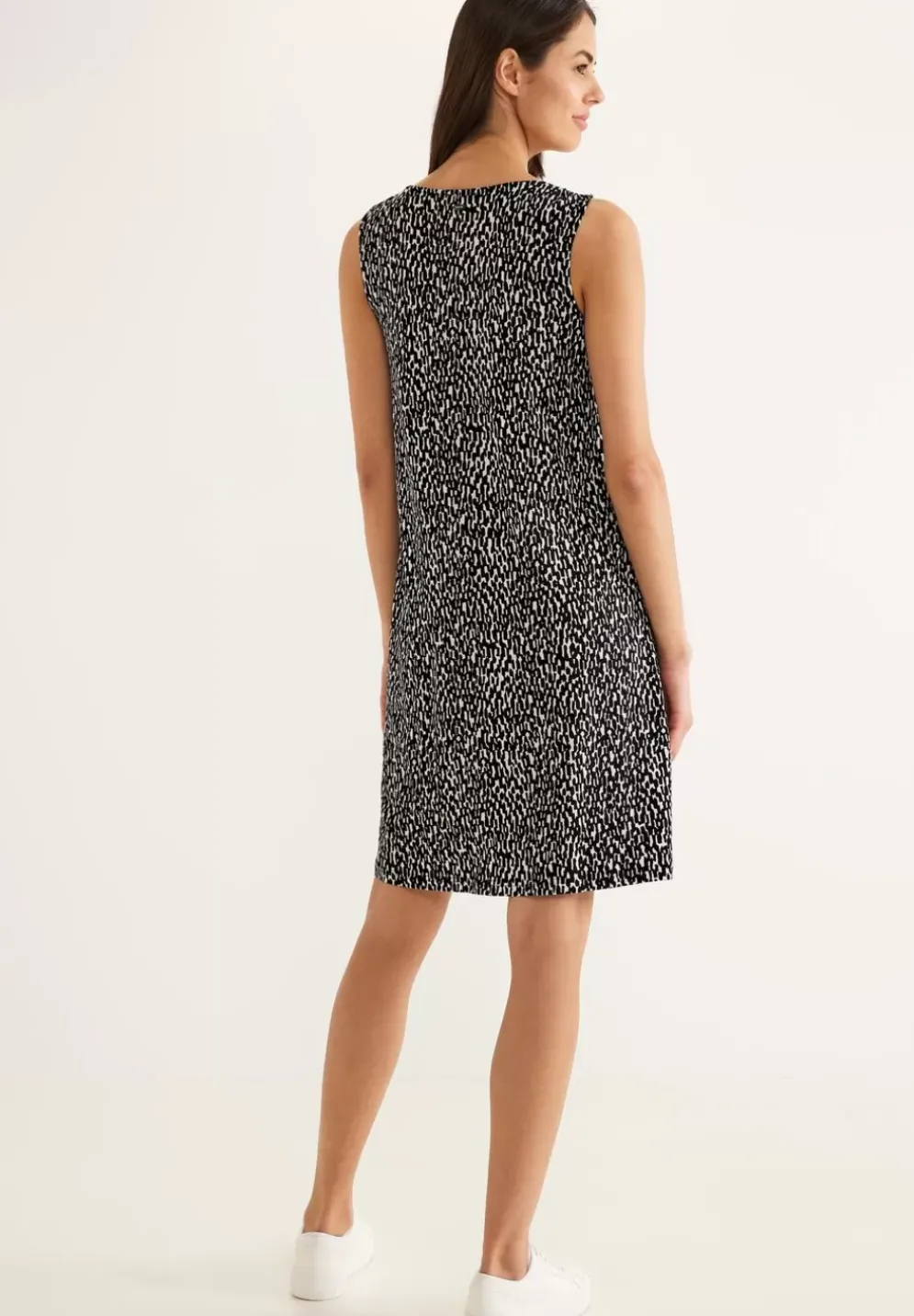 Shirtkleid Mit Minimalprint