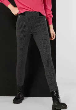 Skinny Fit Hose In Jacquard