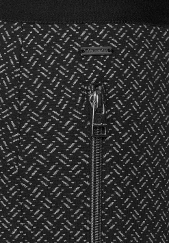 Skinny Fit Hose In Jacquard