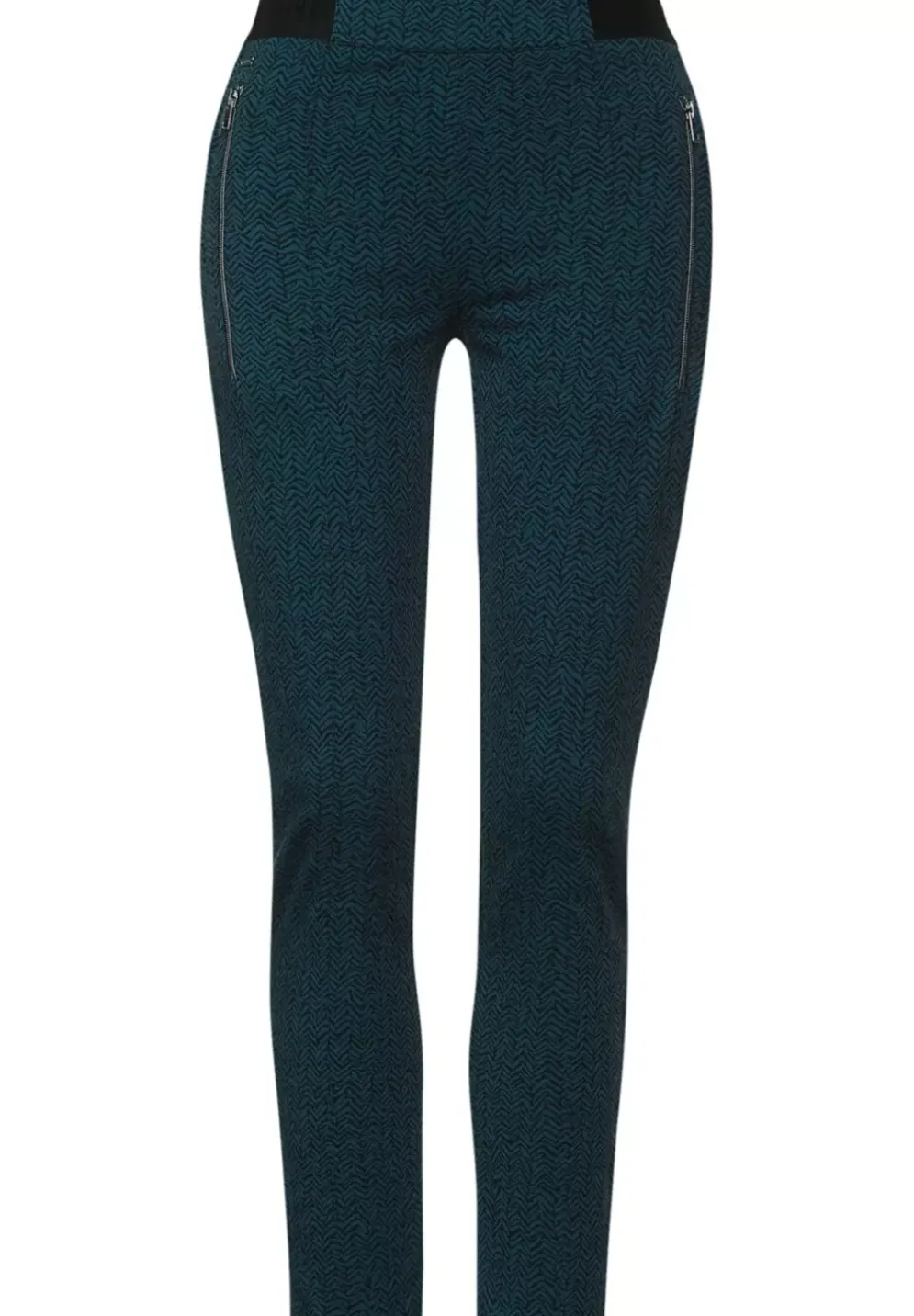 Skinny Fit Hose In Jacquard