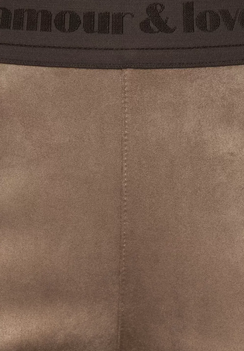 Skinny Fit Hose In Velours