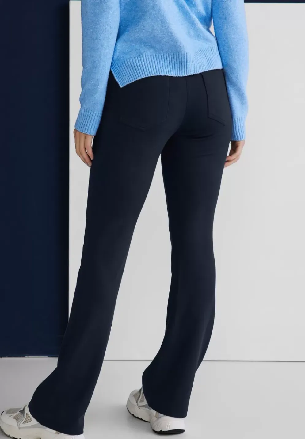 Skinny Fit Hose Mit Bootcut