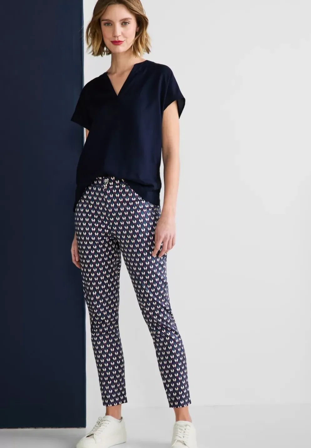 Skinny Fit Hose Mit Stretch