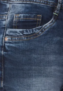 Slim Fit 3/4 Jeans
