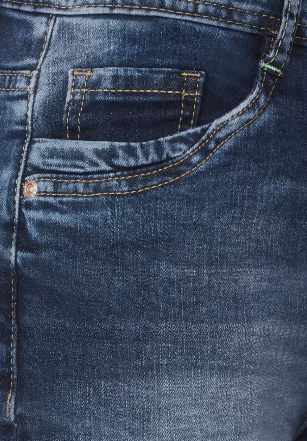 Slim Fit 3/4 Jeans