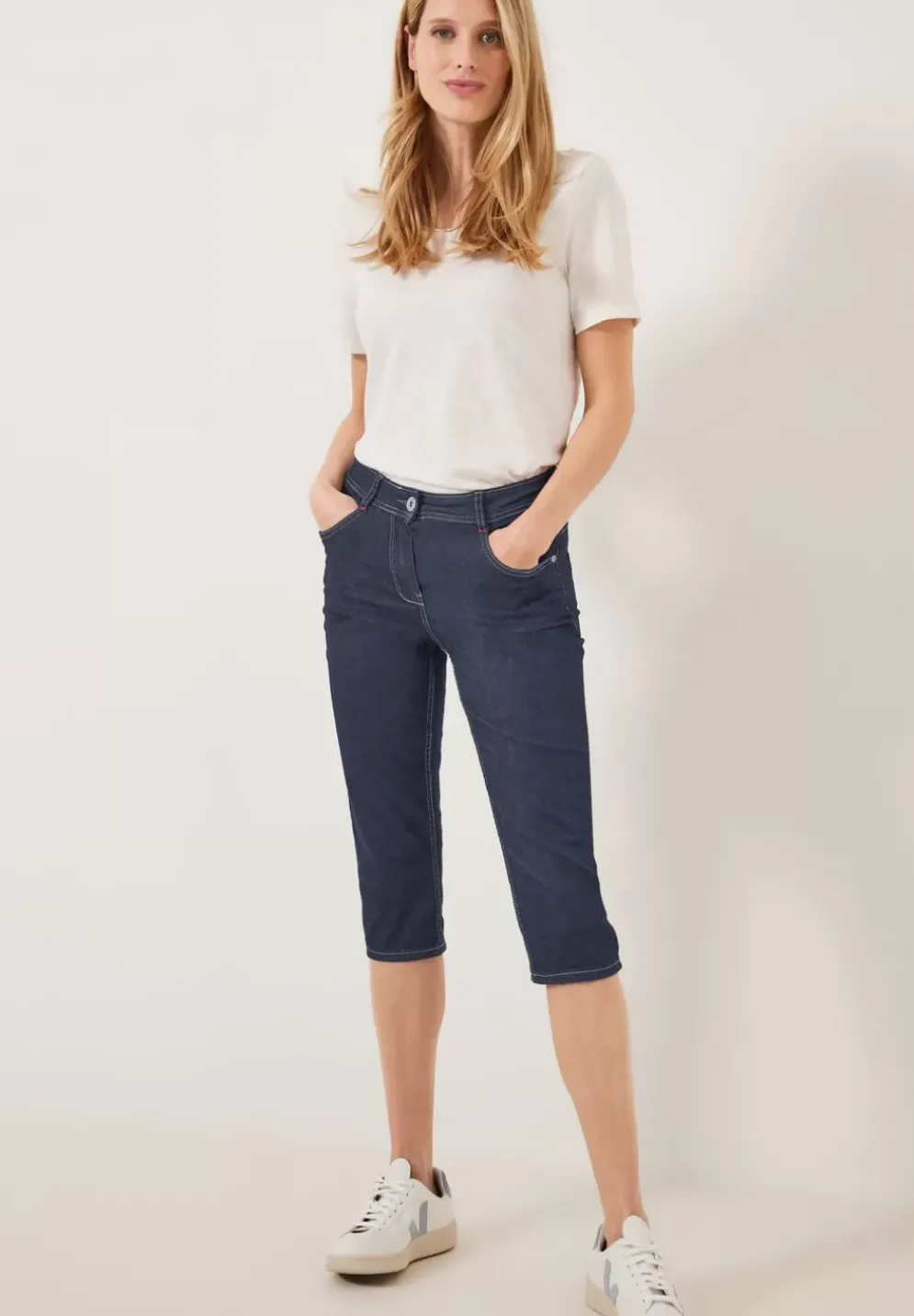 Slim Fit Caprijeans