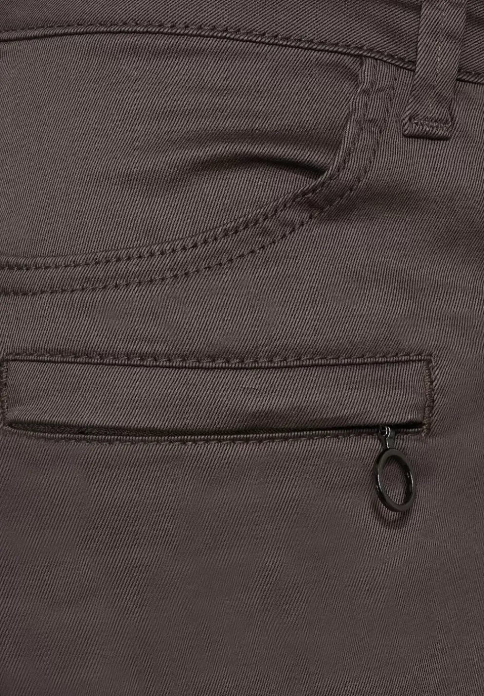 Slim Fit Cargo Hose Mit Zipp