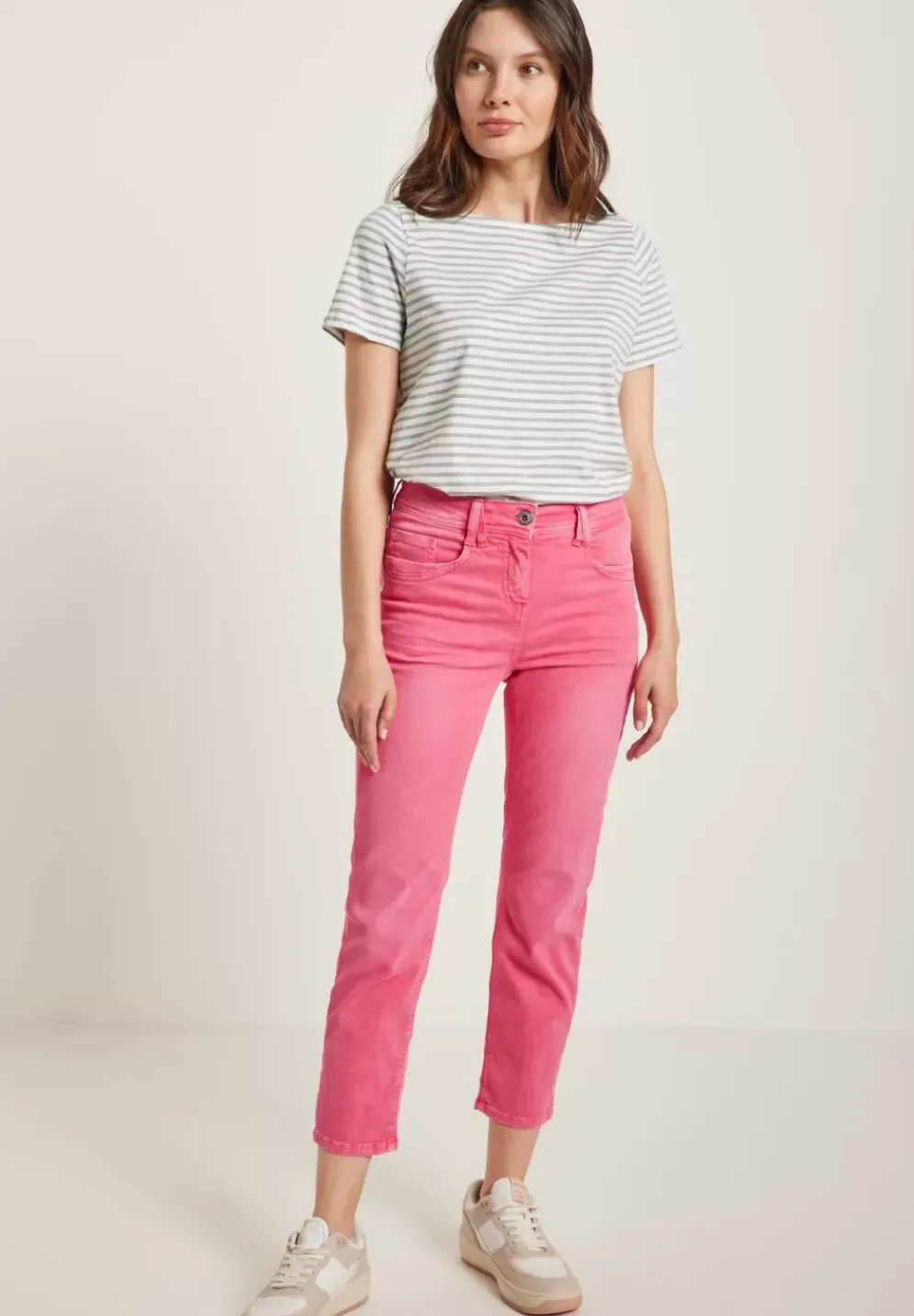Slim Fit Coloured Jeans