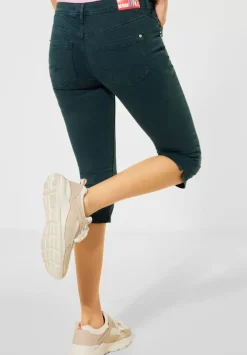 Slim Fit Denim In 3/4 Lange