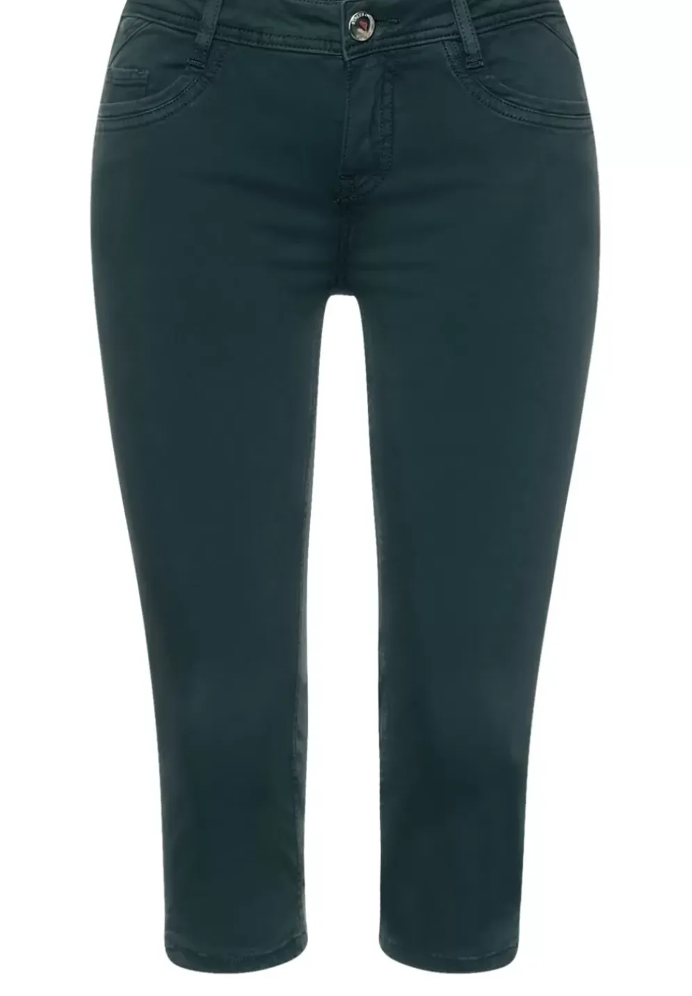 Slim Fit Denim In 3/4 Lange