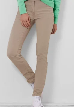 Slim Fit Hose In Unifarbe