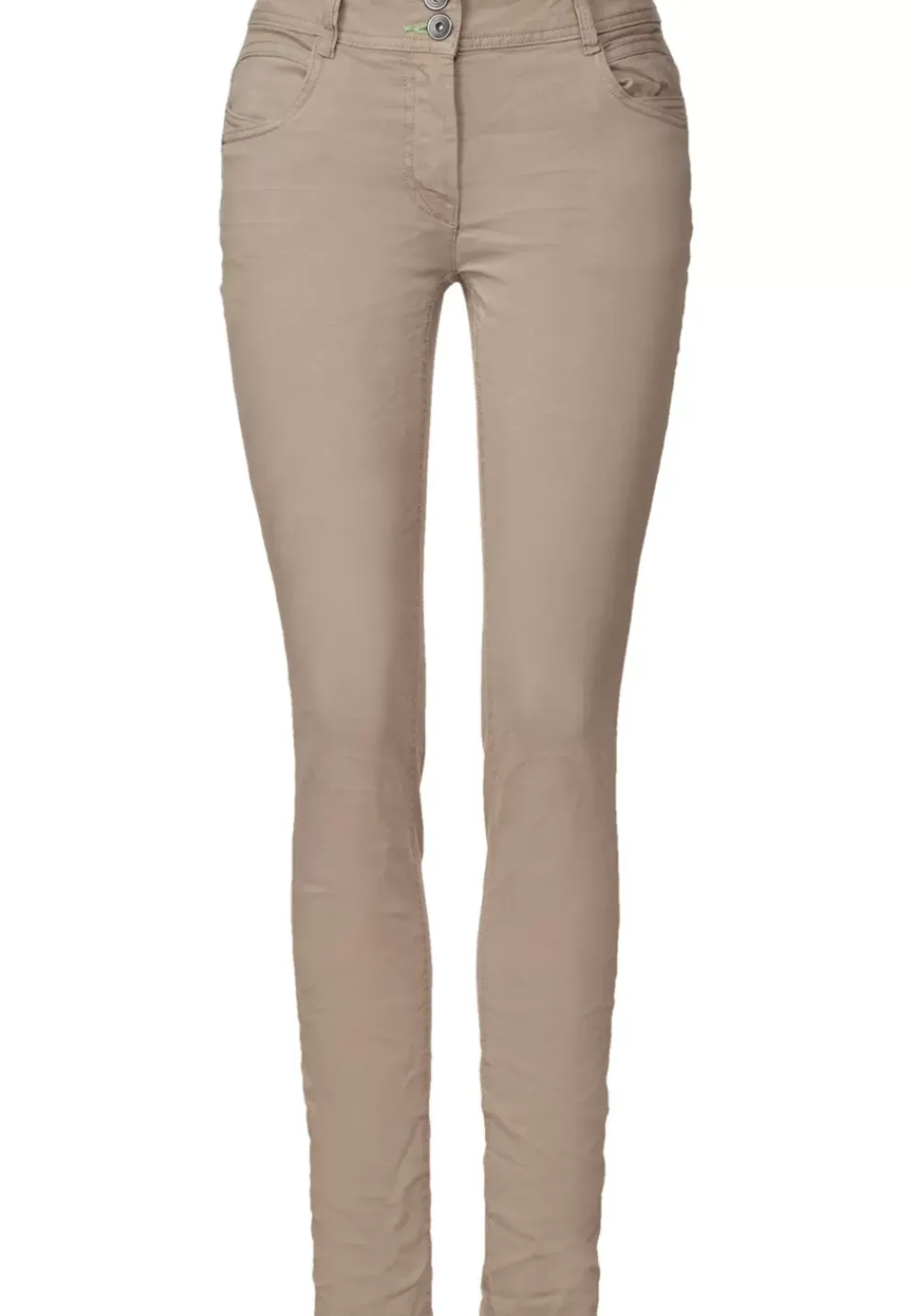 Slim Fit Hose In Unifarbe