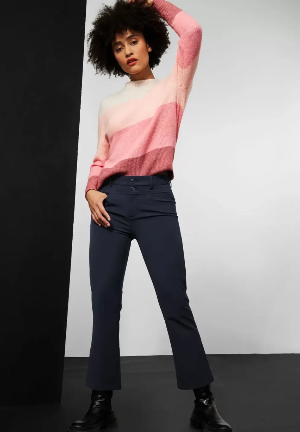 Slim Fit Hose Mit Bootcut