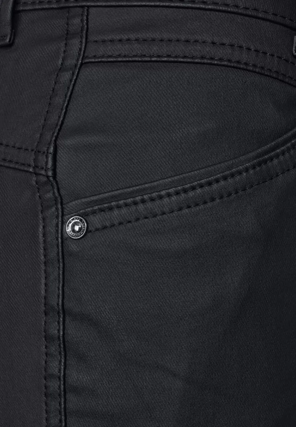 Slim Fit Hose Mit Coating