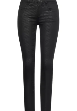 Slim Fit Hose Mit Coating