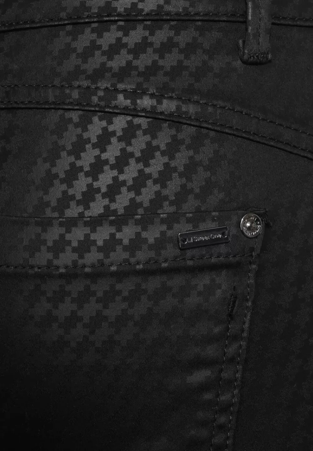 Slim Fit Hose Mit Coating