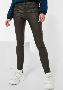 Slim Fit Hose Mit Coating