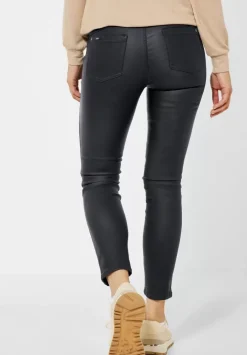 Slim Fit Hose Mit Coating