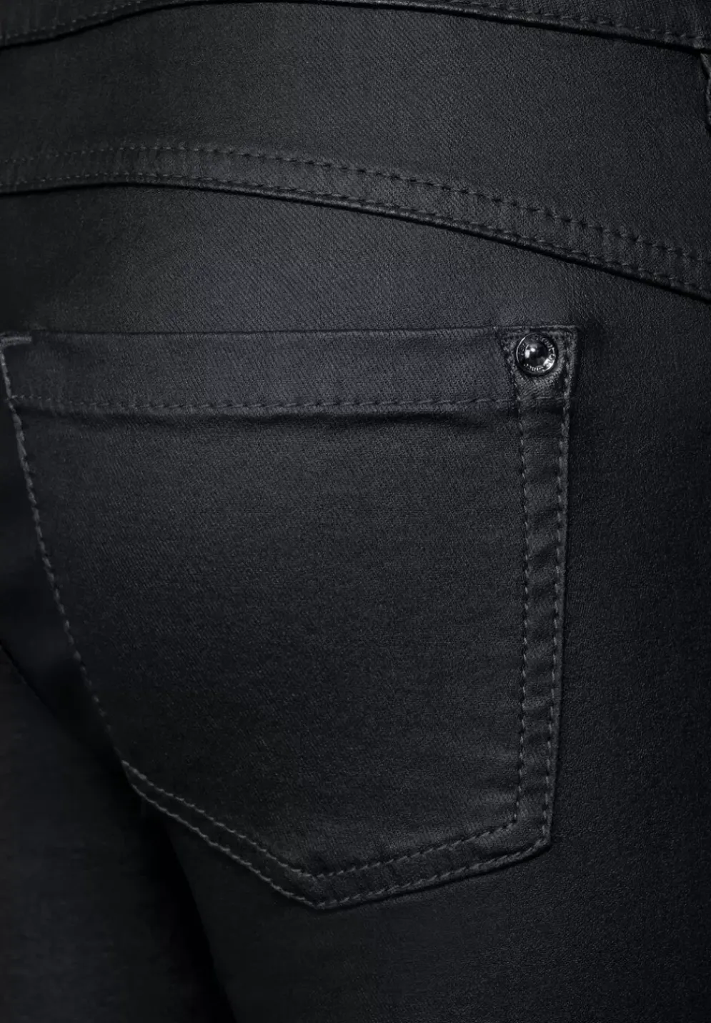 Slim Fit Hose Mit Coating