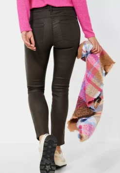 Slim Fit Hose Mit Coating