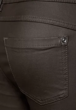 Slim Fit Hose Mit Coating