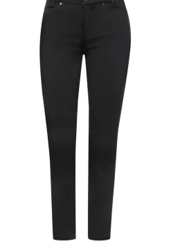 Slim Fit Hose Mit Nieten