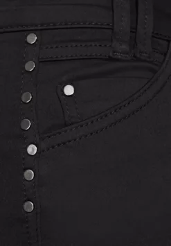 Slim Fit Hose Mit Nieten