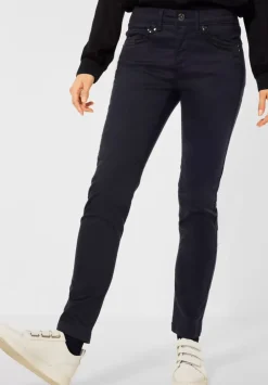 Slim Fit Hose Mit Pailetten