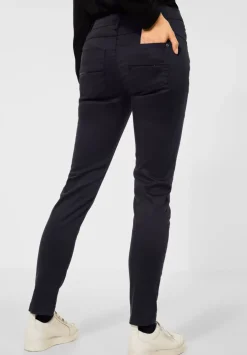Slim Fit Hose Mit Pailetten