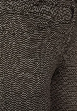 Slim Fit Hose Mit Print