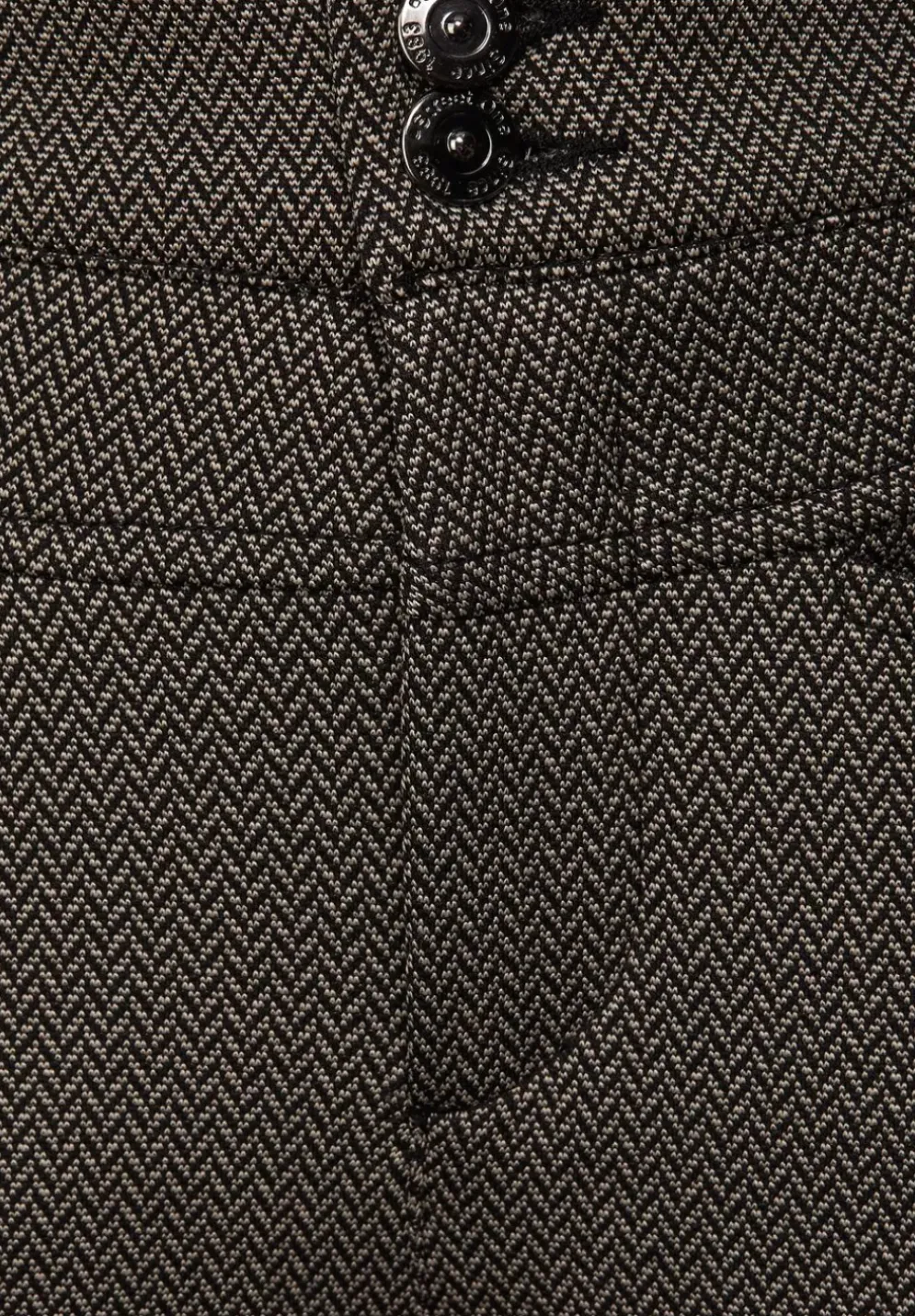Slim Fit Hose Mit Print
