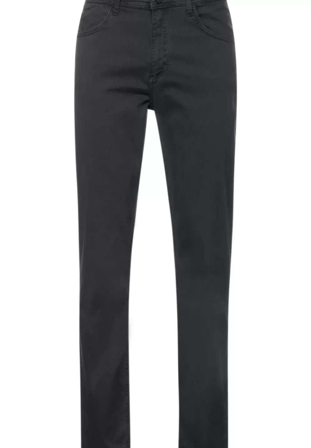 Slim Fit Hose Mit Struktur