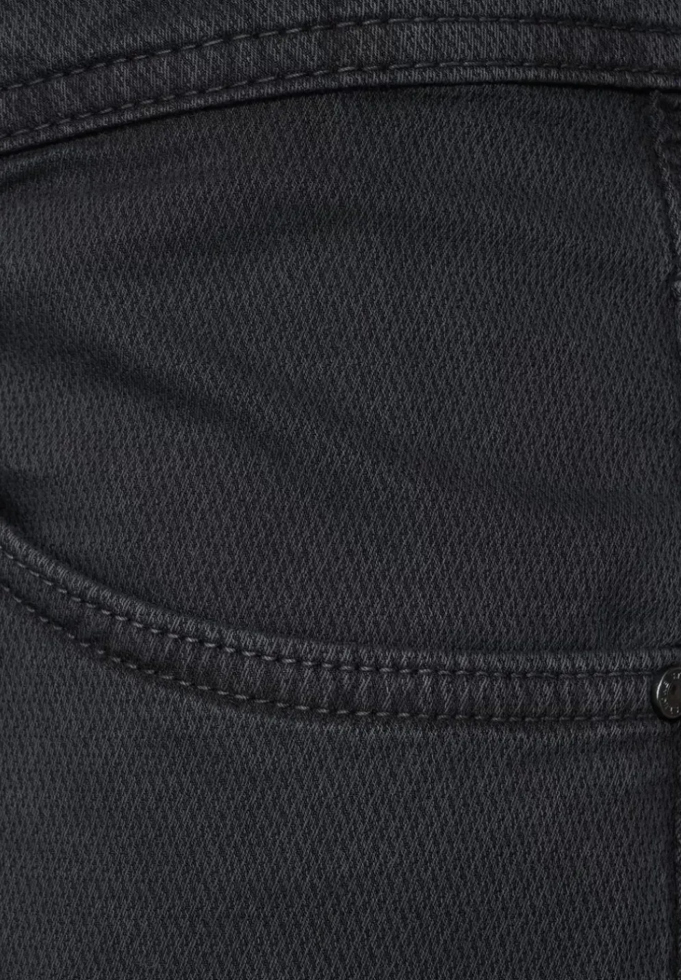 Slim Fit Hose Mit Struktur