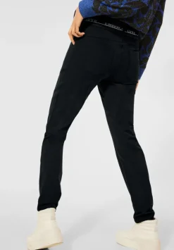 Slim Fit Hose Mit Zipper