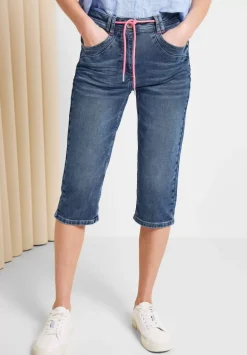 Slim Fit Jeans Caprihose