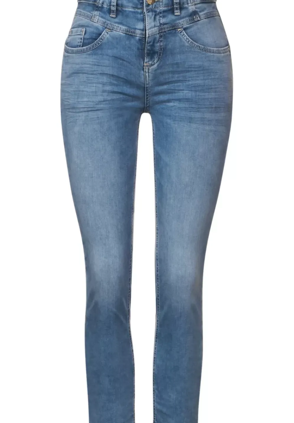 Slim Fit Jeans In 7/8