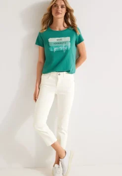 Slim Fit Jeans In 7/8