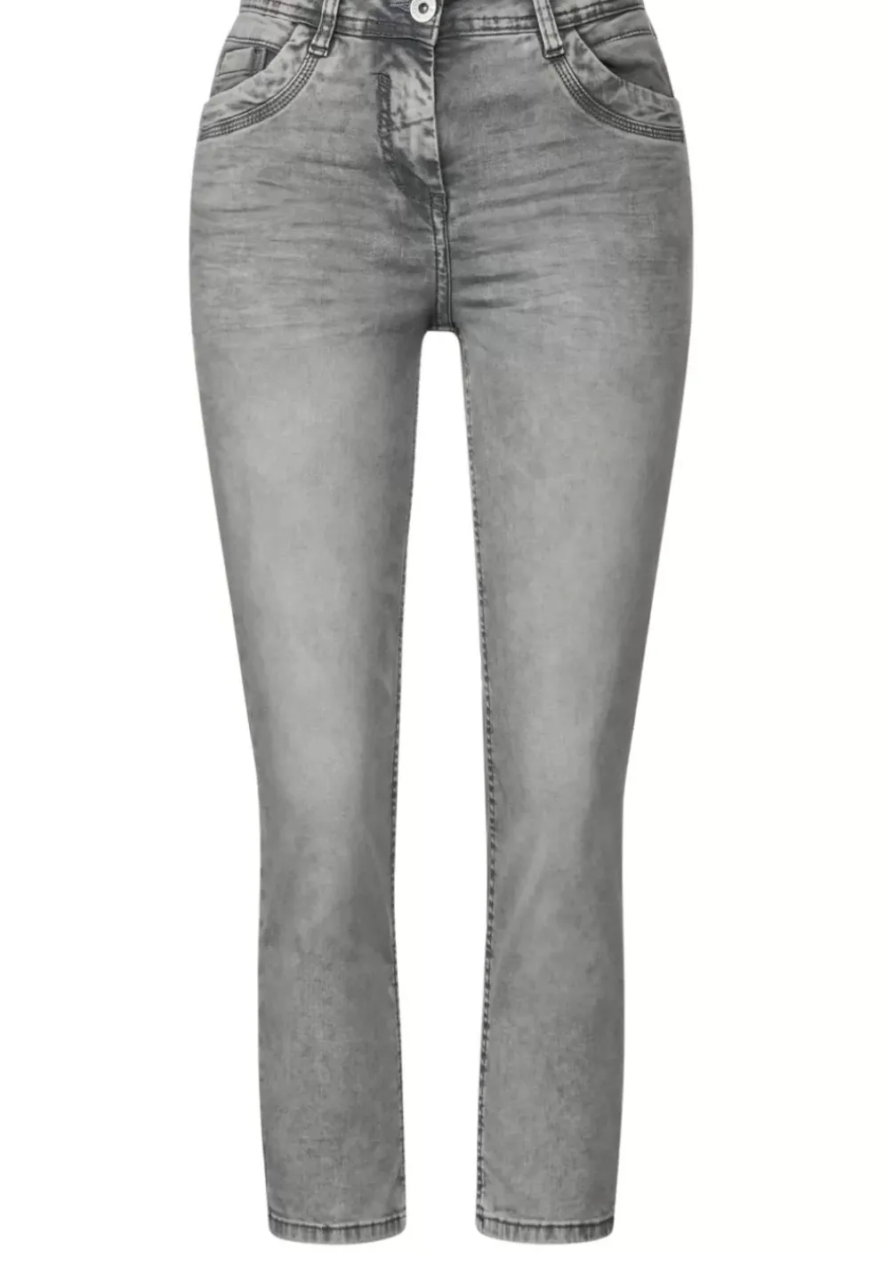 Slim Fit Jeans In Grau