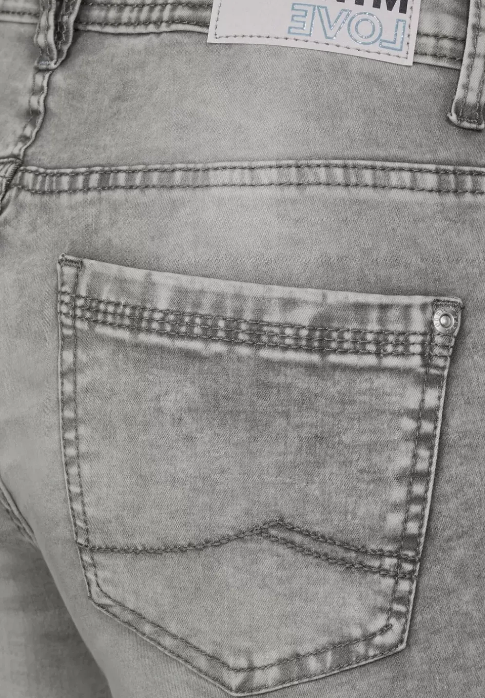 Slim Fit Jeans In Grau