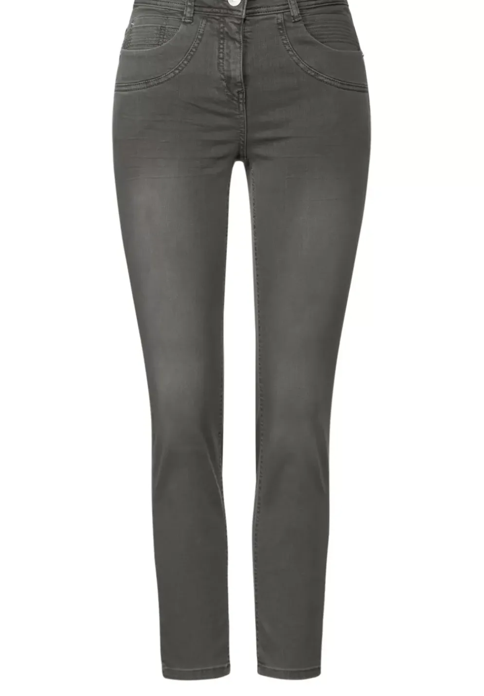 Slim Fit Jeans In High Waist