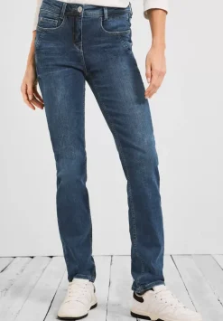 Slim Fit Jeans In High Waist