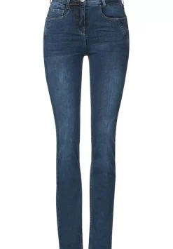 Slim Fit Jeans In High Waist