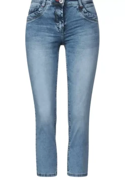 Slim Fit Jeans In 7/8-Lange