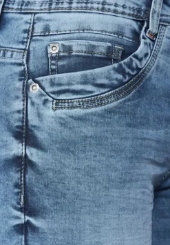 Slim Fit Jeans In 7/8-Lange