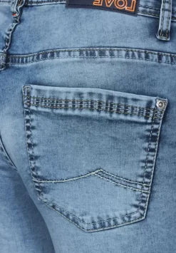 Slim Fit Jeans In 7/8-Lange